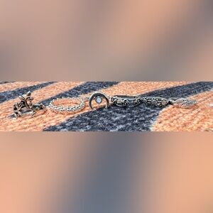 Nature-Themed Silver Ring Set